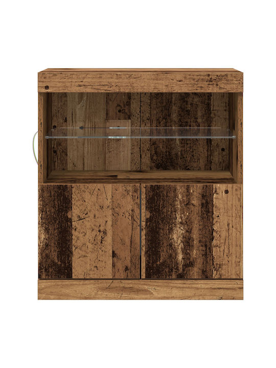 Cabinet Storage Solid Wood L60xW37xH67cm
