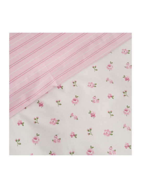 Charalambidis Textiles Duvet Cover Single 160x240 Spring Pink
