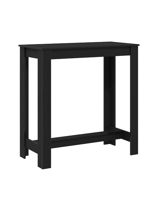 Tisch Bar Holz Black Velvet-Black Metal 102x50x103.5cm
