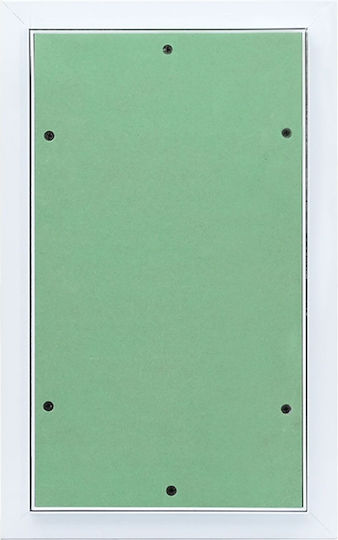 Vidaxl Access Panel Aluminum Frame Plasterboard 250x400 mm Green