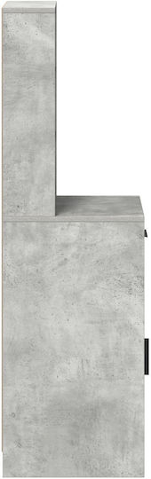 Sideboard Wooden with Drawers Grey 40x41x135cm