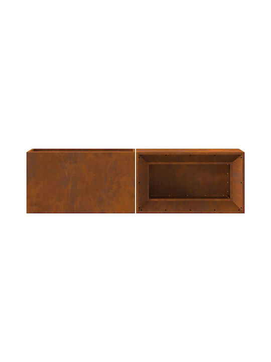 vidaXL Τζάκι Εξωτερικού Χώρου Μεταλλικό 160x45x35cm