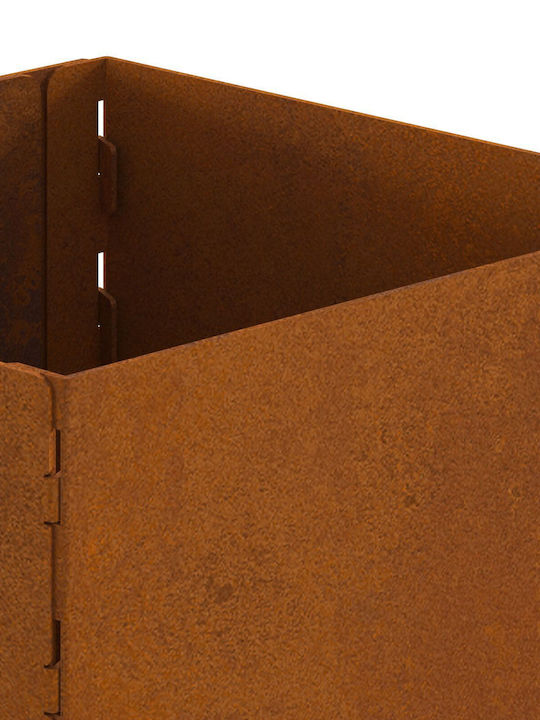 vidaXL Focar În aer liber din metal Maro 50x43x52cm
