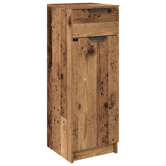 vidaXL Bathroom Cabinet L32xW34xH90cm Brown
