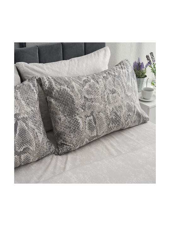 Charalambidis Textiles Sahara Pillowcase Set Beige 52x72cm.