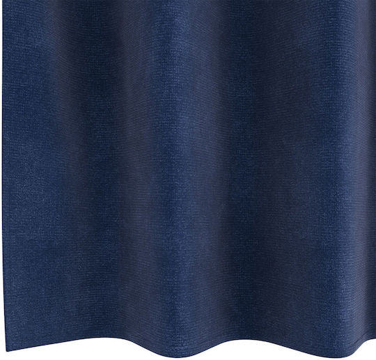 vidaXL vidaXL Set Vorhänge Fenster mit Grommets Blau 140x140cm