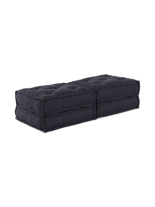 vidaXL Gartenstuhlkissen Anthrazit 2 Stück 70x70cm