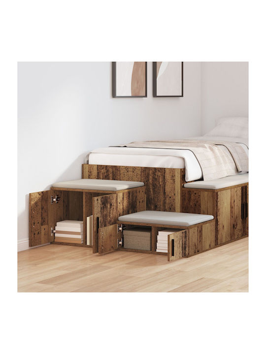 Cabinet Storage Solid Wood L108xW41xH40cm
