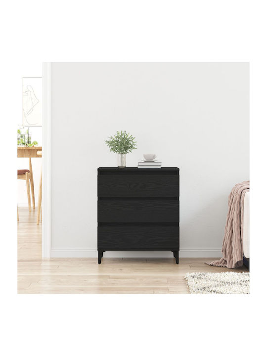 Συρταριέρα Креватокамарас Дървена Black Oak 60x35x70бр