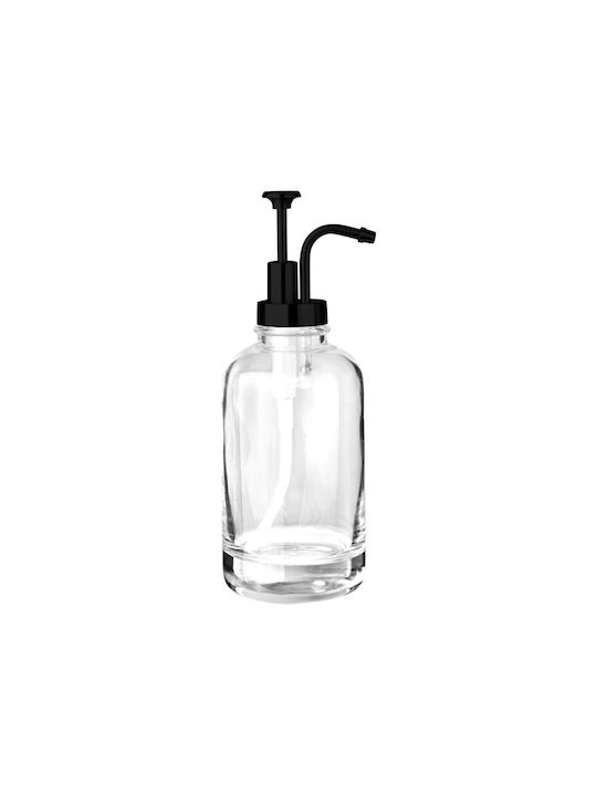 Estia Purity Dispenser Γυάλινο Μαύρο 500ml