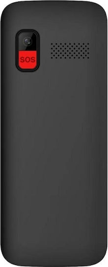 MaxCom Comfort MM445 4G Dual SIM Mobile with Large Buttons (English Menu) Black