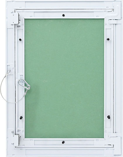 Vidaxl Aluminum Access Panel Plaster 300x400 mm Green