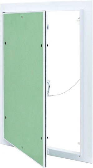 Vidaxl Aluminum Access Panel Plaster 300x400 mm Green
