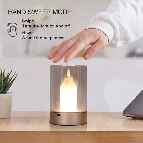 Home Lighting Dekorative Lampe Schwarz