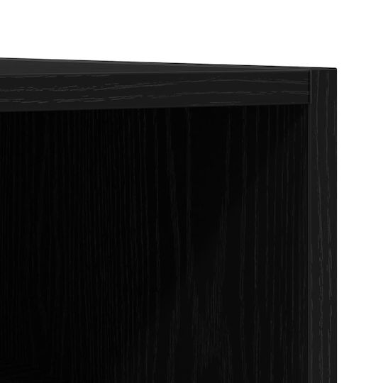 vidaXL Hi-Fi Furniture Black 38x84.5x89cm