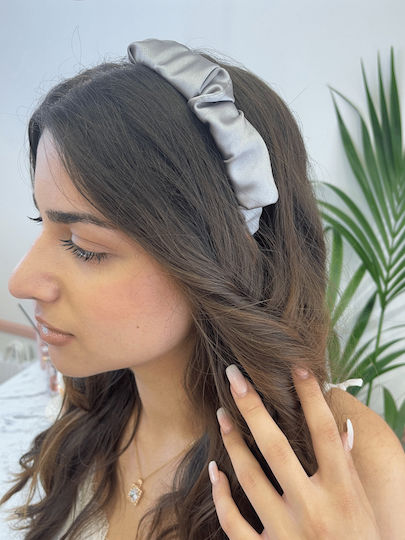 Satin Hair Headbands Red