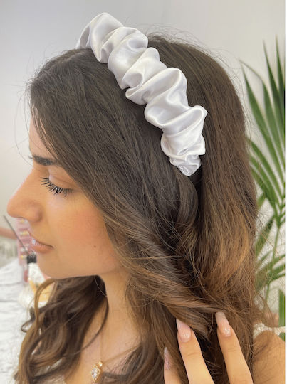 Satin Hair Headbands Red