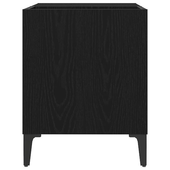 vidaXL Hi-Fi Furniture Black 38x84.5x48cm