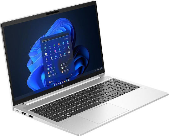 HP ProBook 450 G10 15.6" IPS FHD (i5-1334U/16GB/512GB SSD/W11 Pro) Silver Aluminum (Tastatură US)