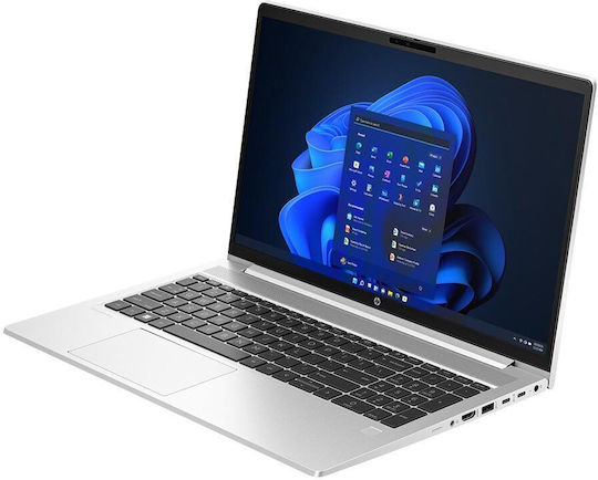 HP ProBook 450 G10 15.6" IPS FHD (i5-1334U/16GB/512GB SSD/W11 Pro) Silver Aluminum (Tastatură US)