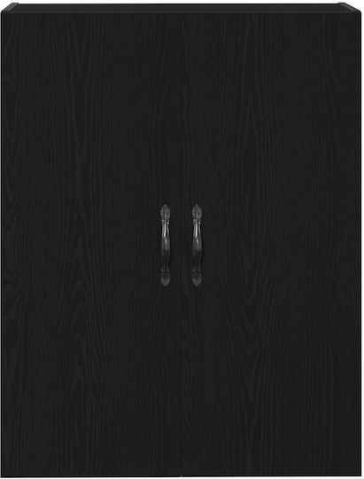 Ντουλάπα Γραφείου Ξύλινη Δρυς 69.5x34x180cm