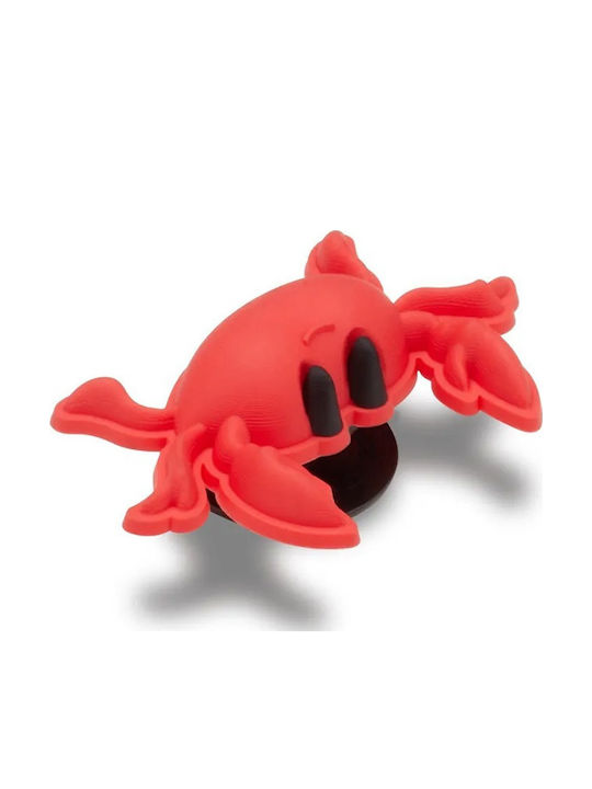 Crocs Джибитс Декорация За Обувки Beachy Squishy Crab Червен