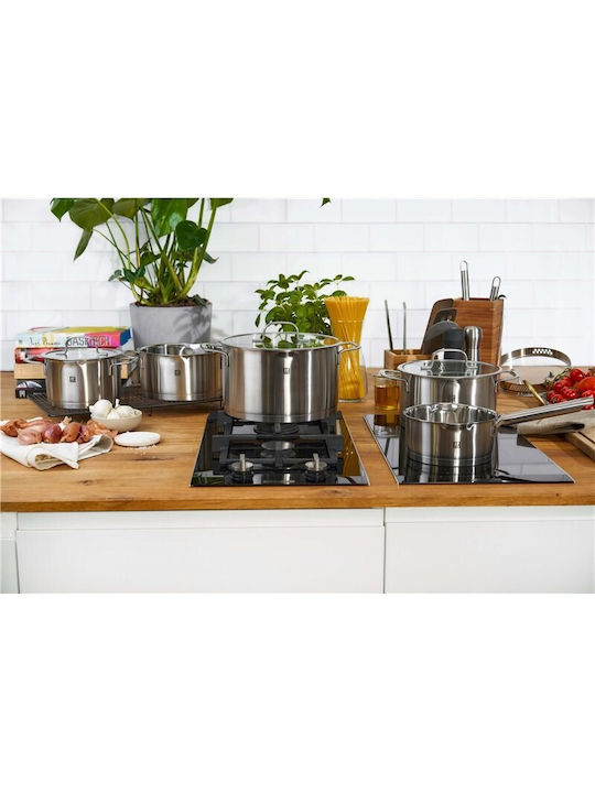 Zwilling J.A. Henckels Simplify Set de oale din oțel inoxidabil Argint 9buc