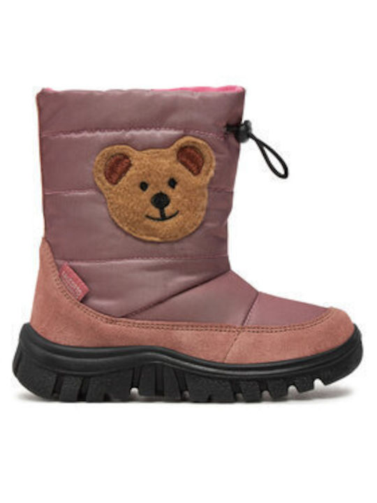 Kinder-Schneestiefel Rosa