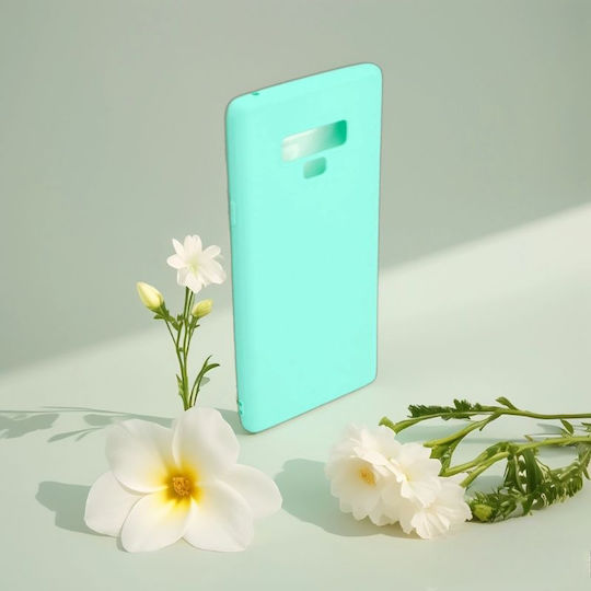 Mintfarbenes Silikon-Schutzhülle für Samsung Galaxy Note 9