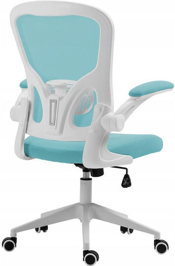 Office Products Chios Office Chair with Adjustable Arms Turquoise