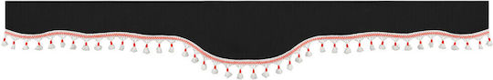 Lampa Truck Curtains Luxury Smart Black Red Set Lampa 5 Pcs L9603.5