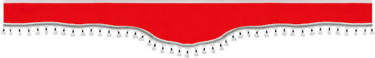 Lampa LKW-Vorhänge Luxus Pro Kabine Rot Schwarz Set Lampa 8-teilig L9604.1