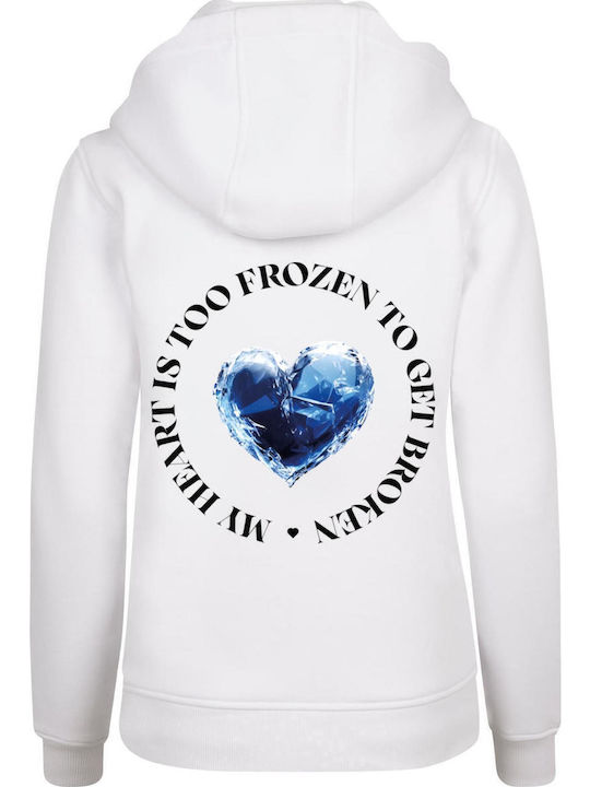 Miss Tee Too Frozen Hoody White Fw18 Mst056-00220