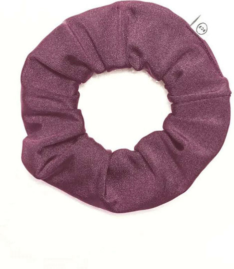 Pcp Elastic de Păr Prună Culoare Solidă Măr Prafuit