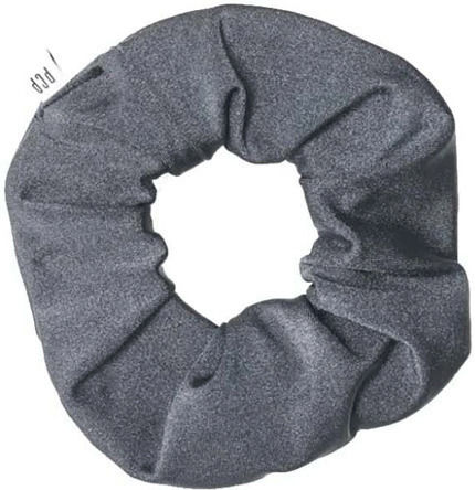 Pcp Scrunchie Coal Λαστιχακι Monoχρωμο Σκρουρο Γκρι