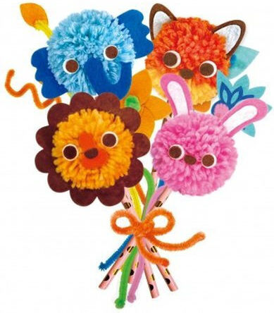 Avenir Paper Cutting Animal Bouquet for Children 3+ years Years