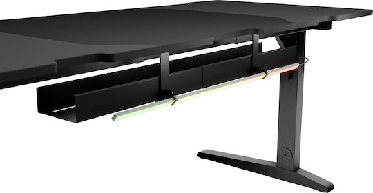 Spielbüro Holm Modular Holz Schwarz 180x75x70cm