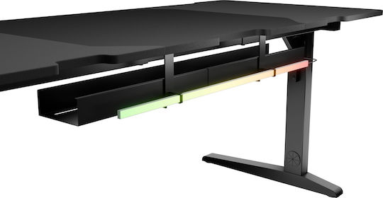 Spielbüro Holm Modular Holz Schwarz 180x75x70cm