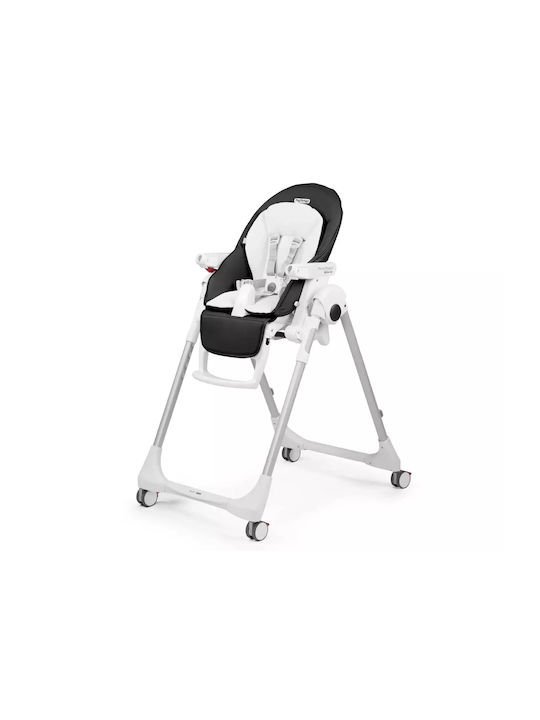 Peg Perego Prima Pappa Follow Me Plus Foldable Baby Highchair with Adjustable Height Licorise
