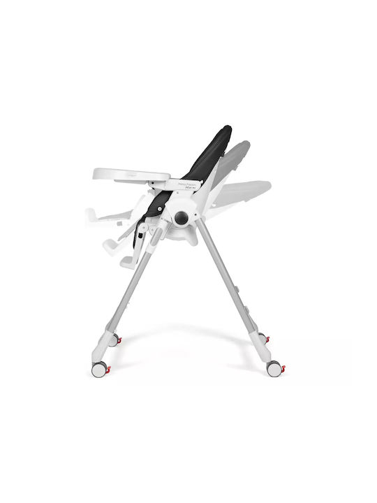 Peg Perego Prima Pappa Follow Me Plus Foldable Baby Highchair with Adjustable Height Licorise
