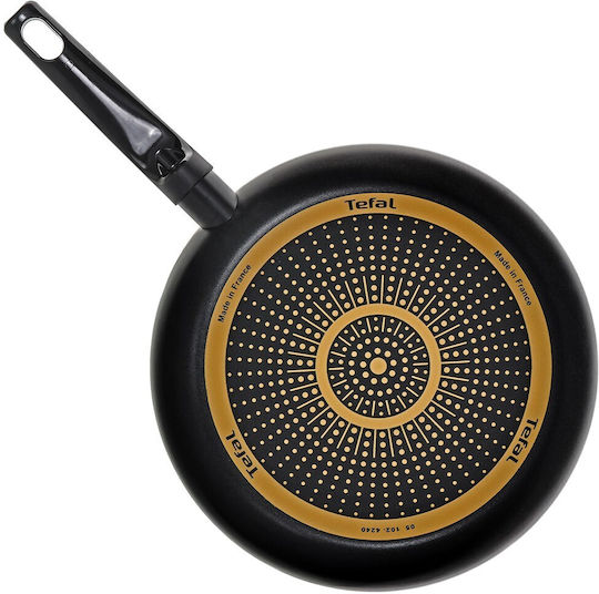 Tefal Simple Cook Pans Set Made of Aluminum Black with Non-Stick Coating 3 Pieces