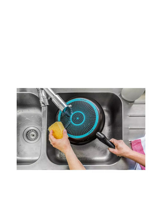 Tefal Simple Cook Pfannen-Set Black 3Stück