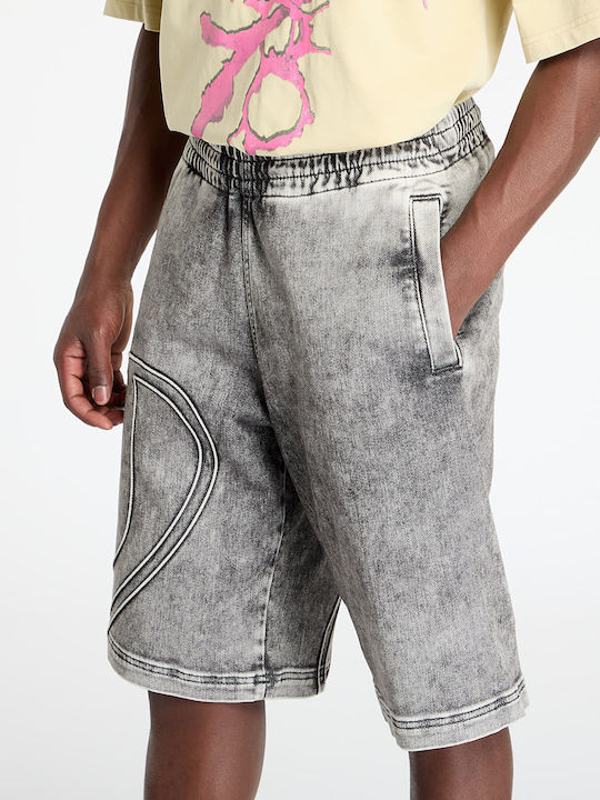 Βερμούδες Diesel D-enny-s Track Shorts Black Blue Βερμούδες Diesel D-enny-s Track Shorts Black Blue