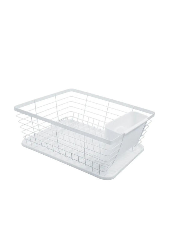 KING Hoff Sink Strainer Inox White 42.5x32x15.5cm