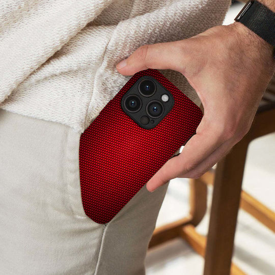 Sonique Carbon Series Case for Xiaomi 14t Red