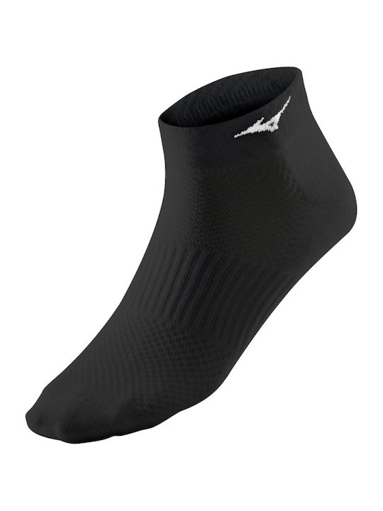 Mizuno Training Αθλητικές Κάλτσες Μαύρες 3 Ζεύγη