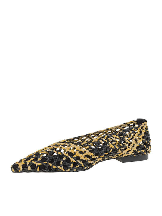 Damen Ballerinas in Schwarz Farbe