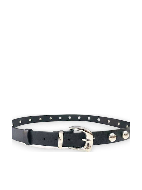 Leder Damen Gürtel Schwarz