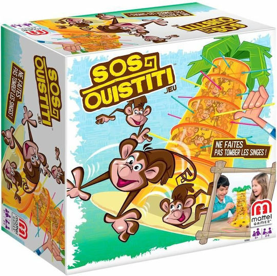 Board Game Τούμπα Λούμπα Μαϊμουδάκια for 2-4 Players 5+ Years Old Mattel