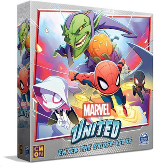 Разширение на играта Marvel United: Enter the Spider-Verse за 1-4 играчи 14+ години CMNMUN003